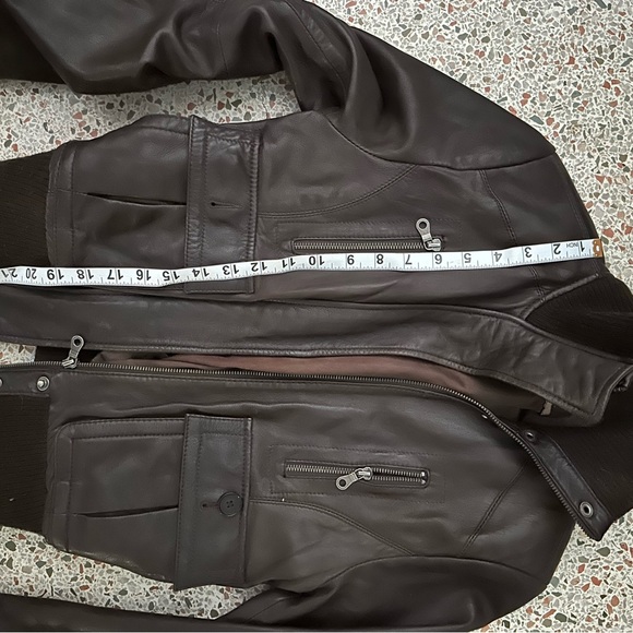 Columbia leather bomber jacket - Picture 13 of 13